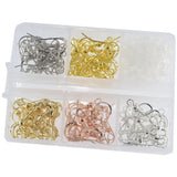 6 Styles 925 Silver Ear Hooks with Box Jewelry Making Findings