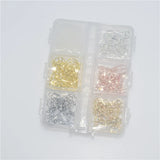6 Styles 925 Silver Ear Hooks with Box Jewelry Making Findings