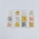 6 Styles 925 Silver Ear Hooks with Box Jewelry Making Findings