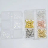 6 Styles 925 Silver Ear Hooks with Box Jewelry Making Findings