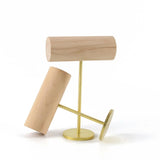 Wooden T-Bar Bracelet Stand Jewelry Holder