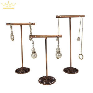 T Bar Earring Stand Showcase Holder Stand 3Pcs/Set