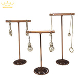 T Bar Earring Stand Showcase Holder Stand 3Pcs/Set