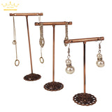 T Bar Earring Stand Showcase Holder Stand 3Pcs/Set