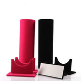 Velvet Detachable Headband Hair Hoop Display Stand