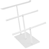 T-Shaped Jewelry Display Stand Shelf Multifunctional Organizer Holder