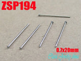 Stainless Steel T-pin 0.7x20mm Ear Nail 1000pcs