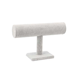 T-shaped Bracelet Chain Watch Velvet Display Stand