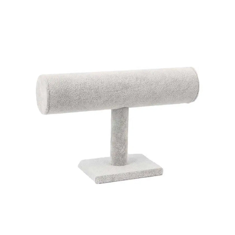 T-shaped Bracelet Chain Watch Velvet Display Stand