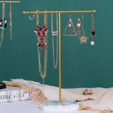T-shaped Earrings Display Stand Necklace Watch Jewelry Ring Counter