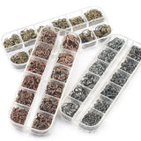 DIY Beads Cup Hook Jump Ring Jewelry Findings Set