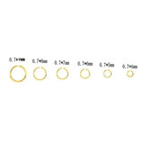 DIY Beads Cup Hook Jump Ring Jewelry Findings Set