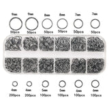 DIY Beads Cup Hook Jump Ring Jewelry Findings Set