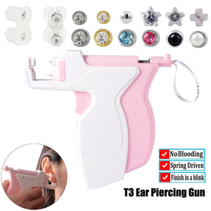 T3 Ear Piercing Gun Steel Earring Puncture Tool