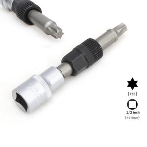 Alternator Pulley Socket Drill Bit 33 Teeth Remover Socket Wrench Tool