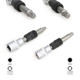 Alternator Pulley Socket Drill Bit 33 Teeth Remover Socket Wrench Tool