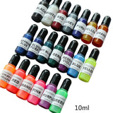 T5UF 20 Colors UV Epoxy Resin Colorant Ink Pigment Liquid Coloring Dye
