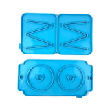 Adjustable Double Bowl Stand Mold for DIY and Dog Food Drinking
