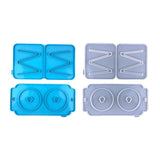 Adjustable Double Bowl Stand Mold for DIY and Dog Food Drinking