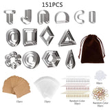 Stainless Steel Clay Cutter Earrings Multi Shape DIY Holiday Gift
