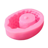 Hedgehog Shape Concrete Flowerpot Mold Silicone Planter Vase Mold