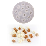 Popcorn Fondant Molds 12 Cavities Round Silicone Candy Mold