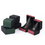 TA MINGREN Jewelry Light Box Two-Color Polygon Box