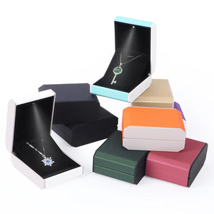 TA MINGREN Jewelry Light Box Two-Color Polygon Box