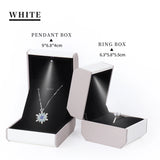 TA MINGREN Jewelry Light Box Two-Color Polygon Box