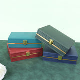TA MINGREN Jewelry Box Case Earrings Necklace Ring Bracelet Display Box
