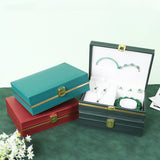 TA MINGREN Jewelry Box Case Earrings Necklace Ring Bracelet Display Box