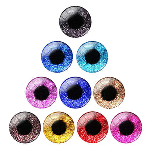 Cat Dragon Doll Eyes Glass Cabochons DIY EY504