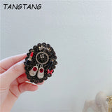 Palace Brooch Coat Accessories Pearl Brooch Buckle Collar Pin