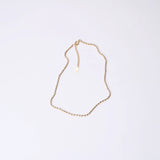 Minimalist Thin Stainless Steel Chain Necklace Women Jewelry
