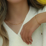 Waterproof Stainless Steel Minimal Braid Twist Chain