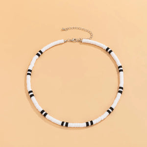 Soft Clay Beads Choker Necklaces Minimalist Collar Jewelry