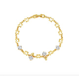 TB4 Stainless Steel Animal Bracelet for Women Butterfly Charm