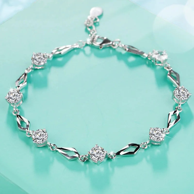 Women's Hot Sell Jewelry Bangle for Lover Birthday with Dust Bag