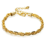 TB9 Stainless Steel Star Butterfly Charm Bracelet for Women Bangle