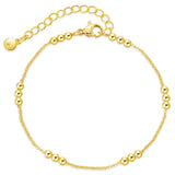 TB9 Stainless Steel Star Butterfly Charm Bracelet for Women Bangle