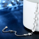 TB91 Classic Silver Bracelet for Women, 925 Silver