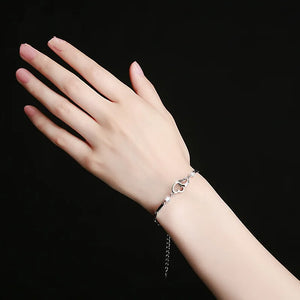 TB91 Classic Silver Bracelet for Women, 925 Silver