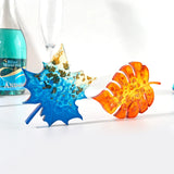 6pcs Wine Rack Silicone Mold for Resin Leaf Coaster