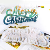 TC120 Christmas Resin Mold Silicone DIY Crystal Epoxy Mould Decor Jewelry Craft