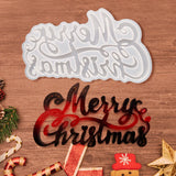 TC120 Christmas Resin Mold Silicone DIY Crystal Epoxy Mould Decor Jewelry Craft