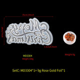 TC120 Christmas Resin Mold Silicone DIY Crystal Epoxy Mould Decor Jewelry Craft