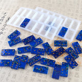 TC121 Domino Resin Mold Silicone Craft Material Jewelry Making