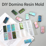 TC121 Domino Resin Mold Silicone Craft Material Jewelry Making
