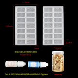 TC121 Domino Resin Mold Silicone Craft Material Jewelry Making
