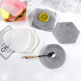 Square Circular Handle Tray Resin Molds Set